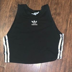 addidas crop top